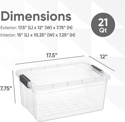 Superio Clear Storage Container - Image 2