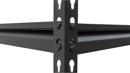 AR Shelving Pro Series Garage Storage Corner Shelving Unit — 4-Tier, Matte Black - Image 5