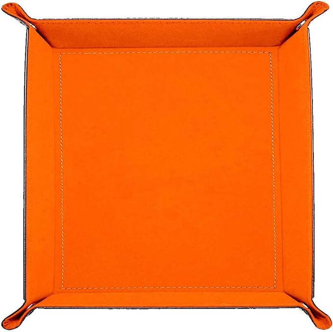 siduater Valet Tray Desktop Storage Organizer – Vegan Leather Catchall Bedside by siduater