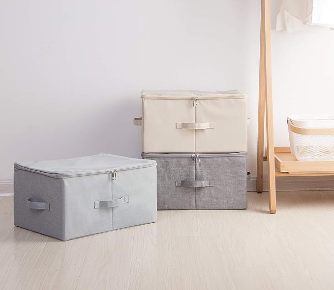 iwill CREATE PRO 3-Pack Beige Folding Storage Boxes - Image 5