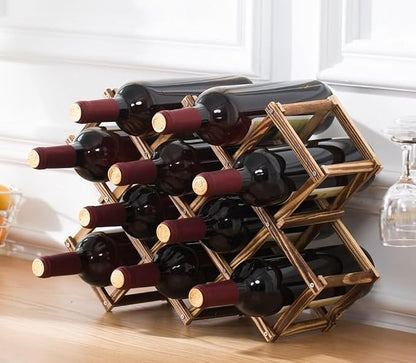Freestanding Stackable Wine Rack Organizer - Image 6