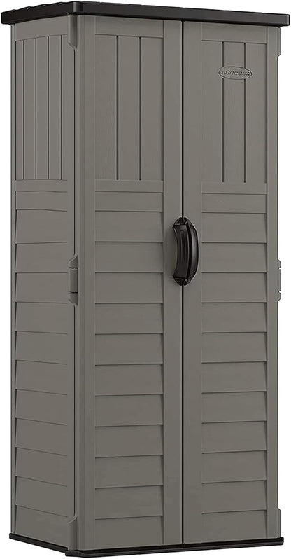 Suncast 22 Cubic Ft. Vertical Resin Outdoor Storage Shed by Unknown