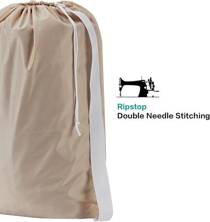 HOMEST 2 Pack XL Nylon Laundry Bag - Image 4