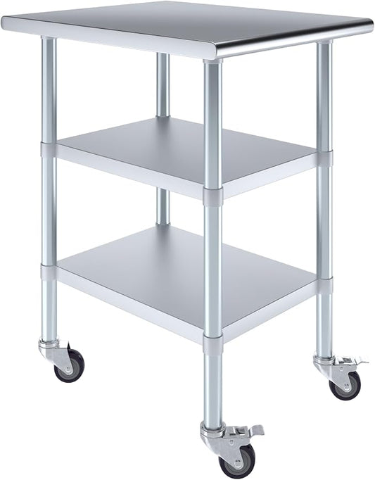 AmGood Stainless Steel Work Table by AmGood