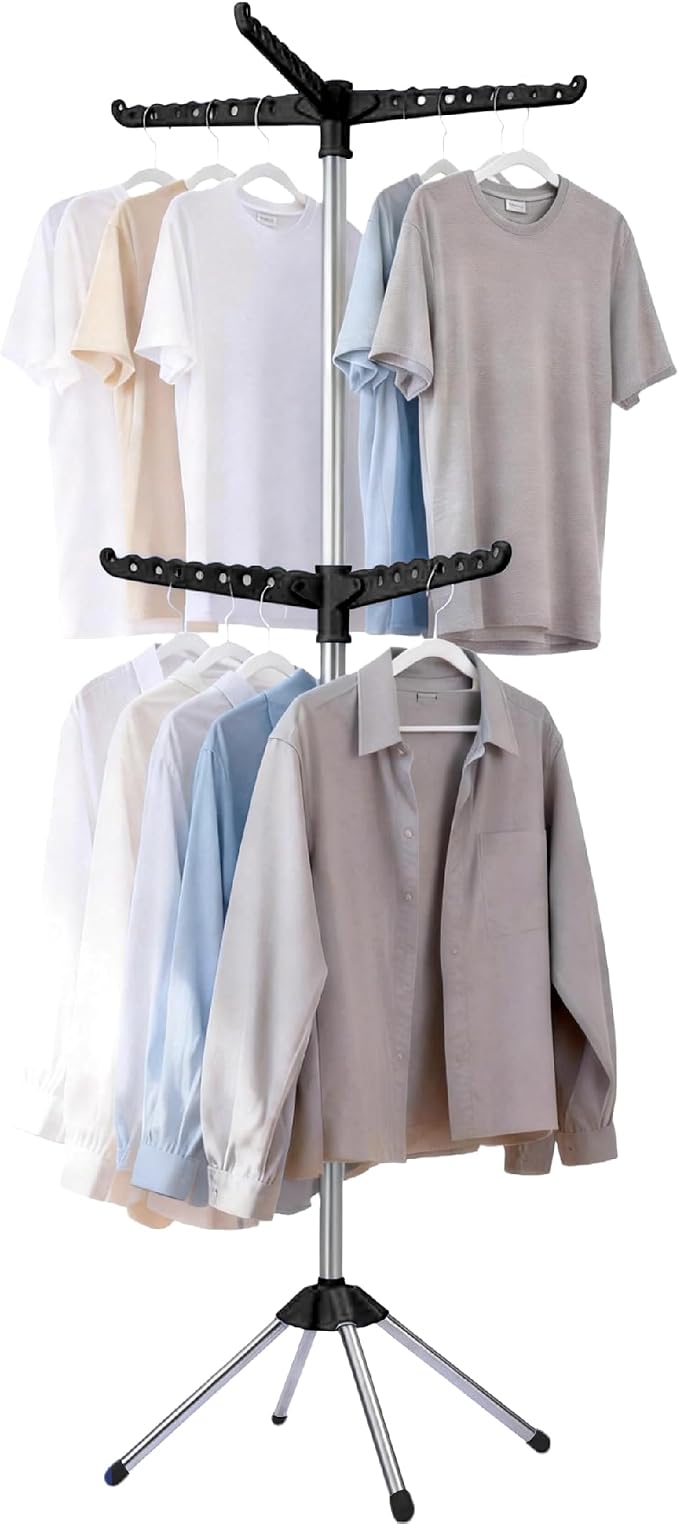 Beaudaily Clothes Drying Rack, Foldable 74.8-Inch Laundry Drying Rack, Indoor 2 by Unknown