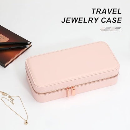Travel Jewelry Case Small Jewelry Organizer, Portable Jewelry Case Small Travel - Image 2