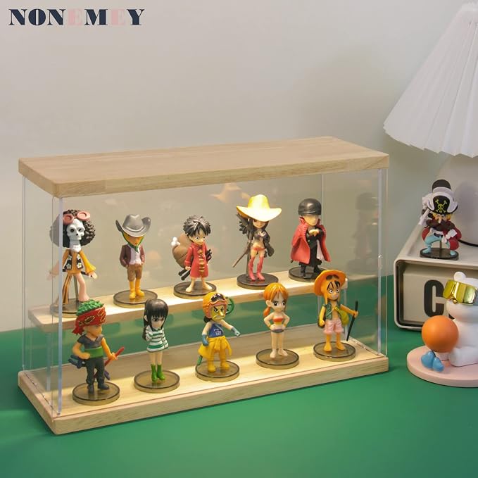 NONEMEY Clear Acrylic Display Case Stand - Image 3
