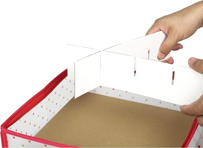 Sattiyrch Plastic Christmas Ornament Storage Box - Image 4
