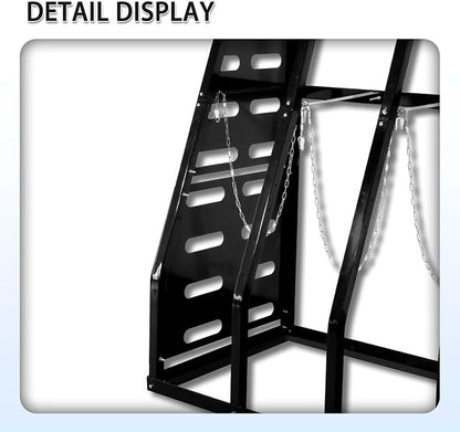 Steel Vertical Long Parts Storage Rack, Lumber Storage Rack 1500 LBS Capacity - Image 7