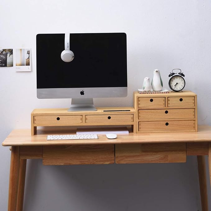 KIRIGEN Wood Monitor Stand - Image 8