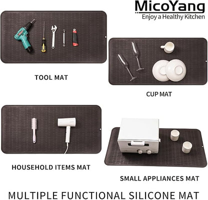 Silicone Dish Drying Mat for Multiple Usage, Easy clean, Eco-friendly, - Image 4