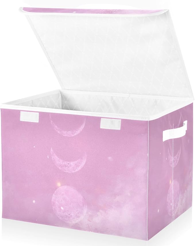 Storage Bins with Lids Storage Containers Storage Box with Handles Storage - Image 2
