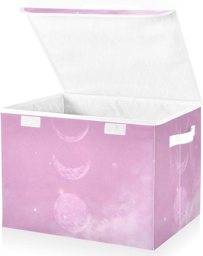 Storage Bins with Lids Storage Containers Storage Box with Handles Storage - Image 2