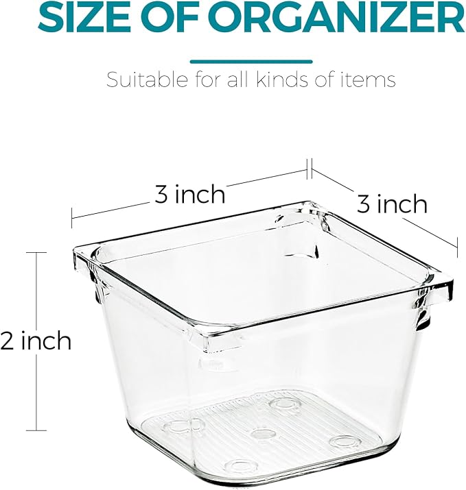 8 Pack Drawer Organizer - Image 2