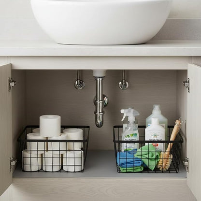 Kitchen Metal Wire Baskets - Image 7