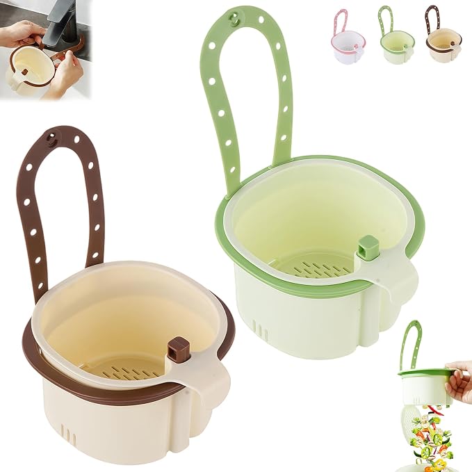 2027 New Hanging Sink Drain Basket by Unknown