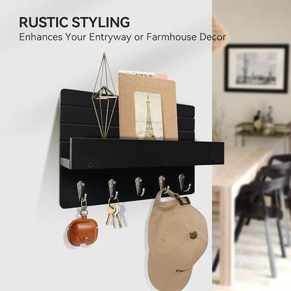 Key Holder Wall Mount, Decorative Key Rack - Image 4