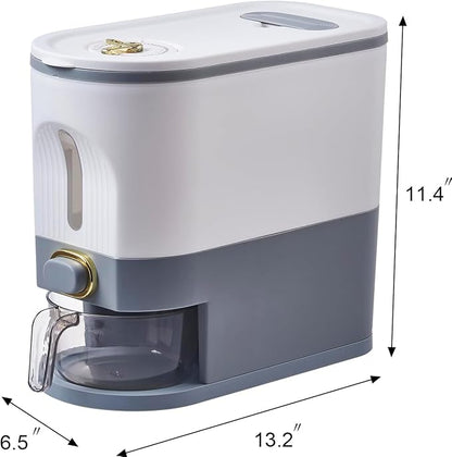 Sooyee 11Lbs Rice Dispenser, Rice Container - Image 5