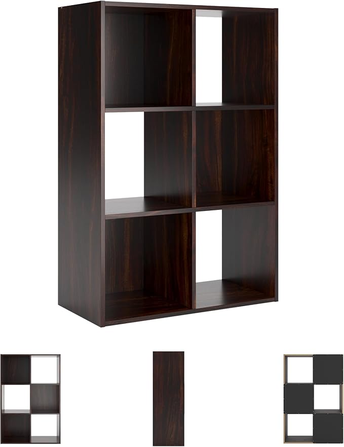 Signature Design by Ashley Glosmount 6 Cube Storage Organizer or Bookcase - Image 5