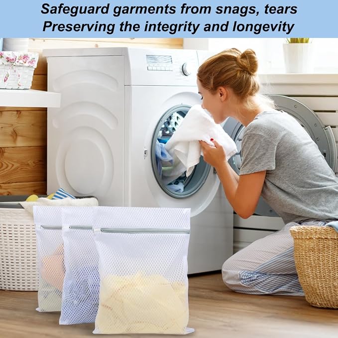 Vivifying 3Pcs Mesh Laundry Bags - Image 7