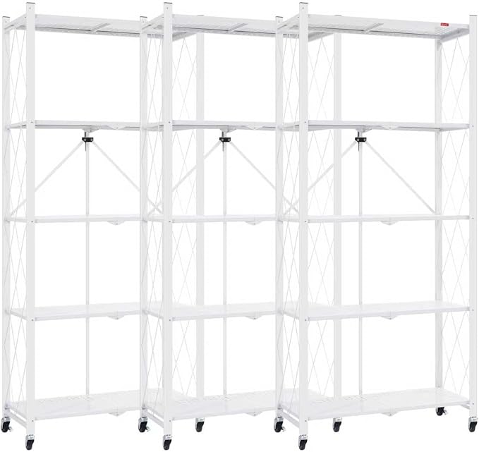 DEANIC 5 Tier Foldable Storage Shelves by ShowNow