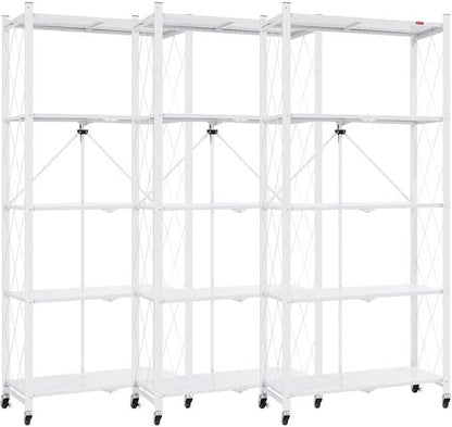 DEANIC 5 Tier Foldable Storage Shelves by ShowNow