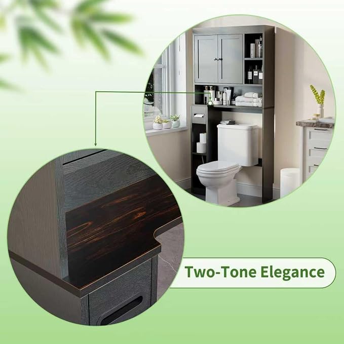 Over The Toilet Storage Cabinet - Image 5