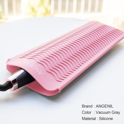 ANGENIL Heat Resistant Silicone Flat Iron Mat Pouch, - Image 4