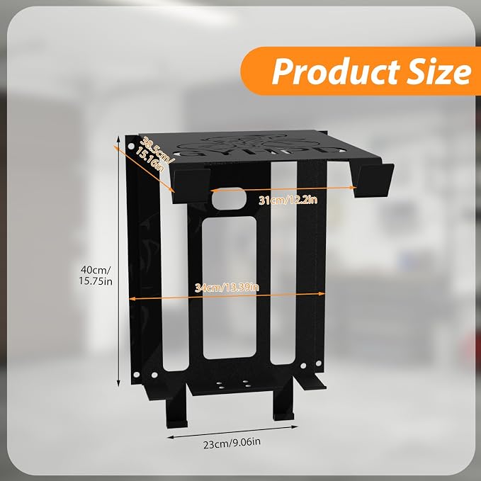 Bike Wall Mount Rack, Wall Bike Rack - Image 2