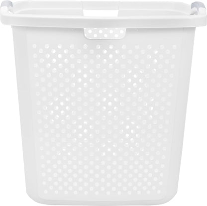 2.5 Bushel Plastic Dirty Laundry Basket, - Image 2