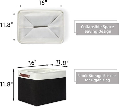 HNZIGE Decorative Organizer Baskets - Image 2