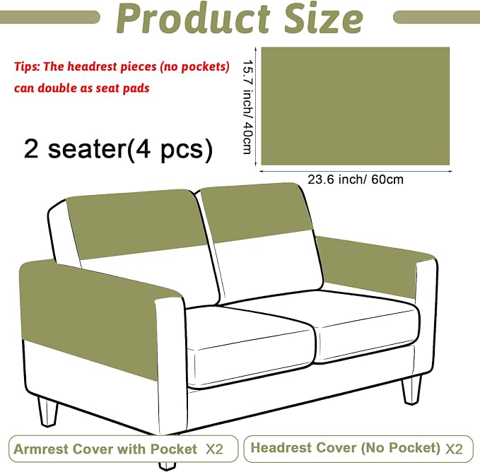 Universal Sherpa Recliner & Armchair Covers - Image 5