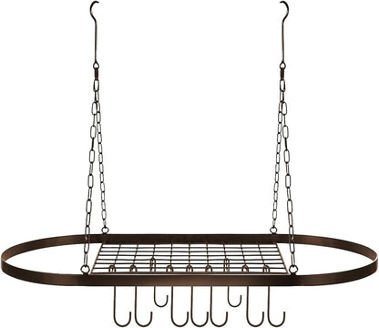 Sorbus Pot and Pan Rack for Ceiling 31" - Image 8