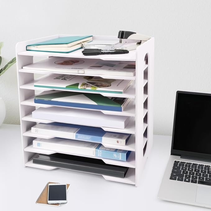 SONGWAY Large File Organizer for Desk - Image 6