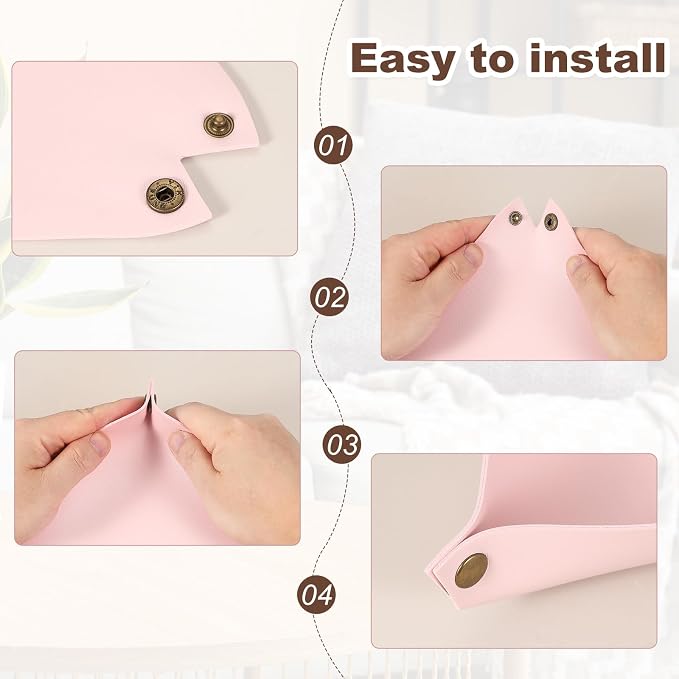 uxcell 2 Pcs Valet Tray for Women and Men, PU Leather Jewelry Tray Entryway - Image 3