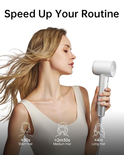 Laifen Swift Hair Dryer, High Speed 200M Ionic Blow Dryer - Image 2