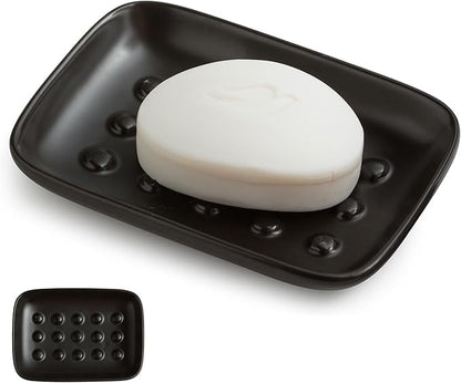 Soap Dish, Ceramic Soap Holder Shower Soap Dish by Miamolo