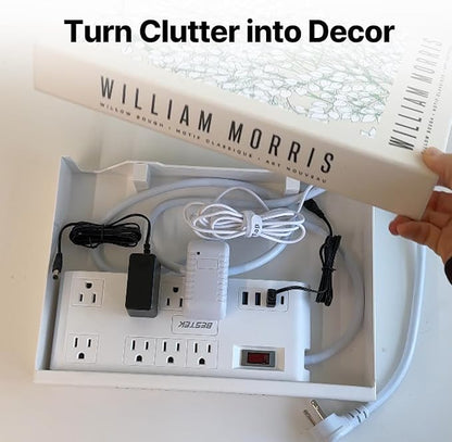 Book Shape Decorative Cable Management Box - Image 4