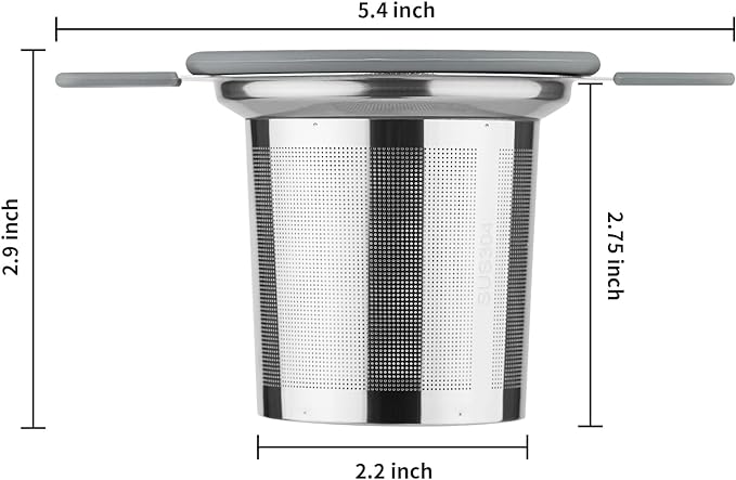 Ohtomber Stainless Steel Fine Mesh Tea Infuser - Image 2