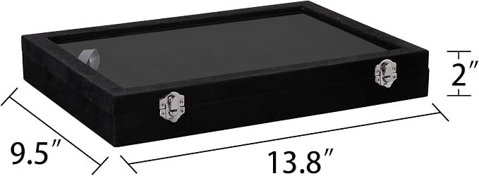 Frebeauty Velvet Jewelry Tray, 35 Grid Jewelry Organizer - Image 3