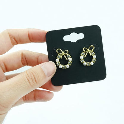 hitsuki Black Earring Cards for Selling Jewelry Earring Display Cards - Image 7