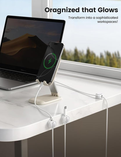 Magnetic Cable Clips Cord Organizer - Image 5