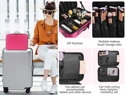 gzcz Travel Makeup Bag, Professional Cosmetic Bags - Image 7