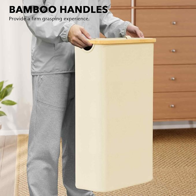 SpaceAid Slim Laundry Hamper - Image 9