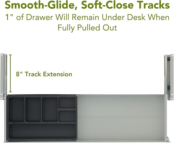 PERFECT POSTURE Under Desk Storage Drawer - Image 5