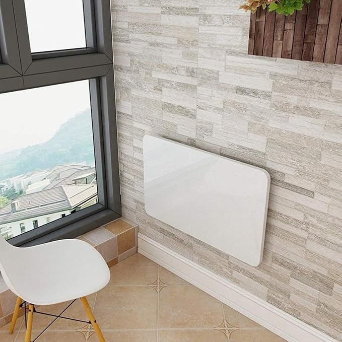 Wall Mounted Folding Table, Stainless Steel Bracket Laundry Folding Table - Image 10