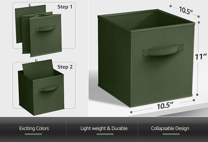 Sorbus Foldable Storage Cubes - Image 4
