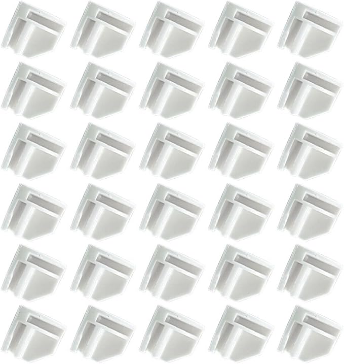 ARTIBETTER Right Angle Snap Buckles 50 Pack Plastic Cube Storage Connectors by ARTIBETTER