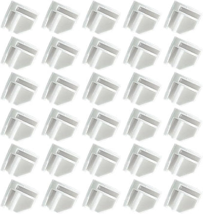 ARTIBETTER Right Angle Snap Buckles 50 Pack Plastic Cube Storage Connectors by ARTIBETTER