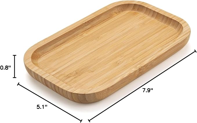 Bamboo Vanity Tray, Bathroom Counter Tray, Toilet Tank Tray, Bathroom Tray - Image 8